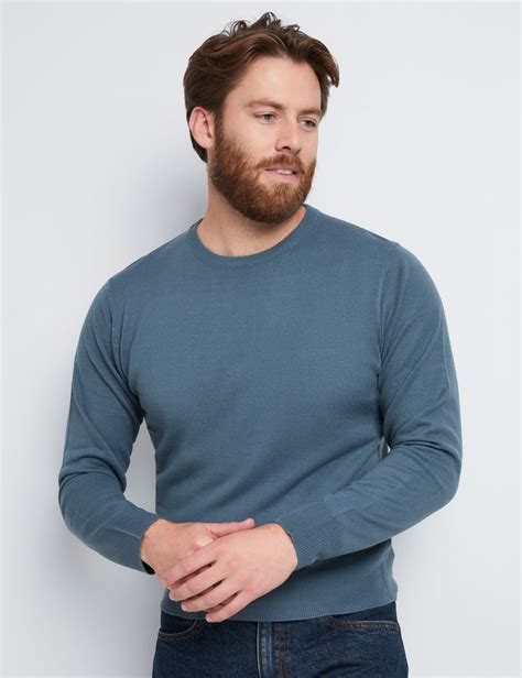 soft touch crew neck jumper.